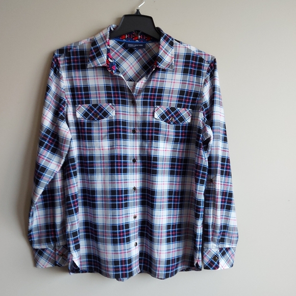JONES NEW YORK ♡ Ladies Long Sleeve Shirt - Picture 1 of 7